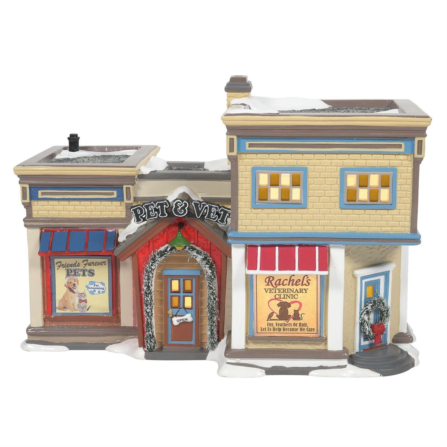 Snow Village Pet & Vet #6011434